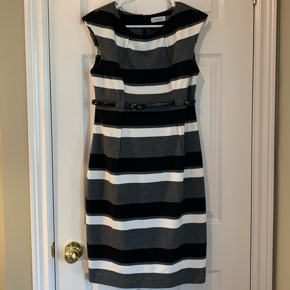 Calvin Klein Dresses & Skirts - Calvin Klein striped dress